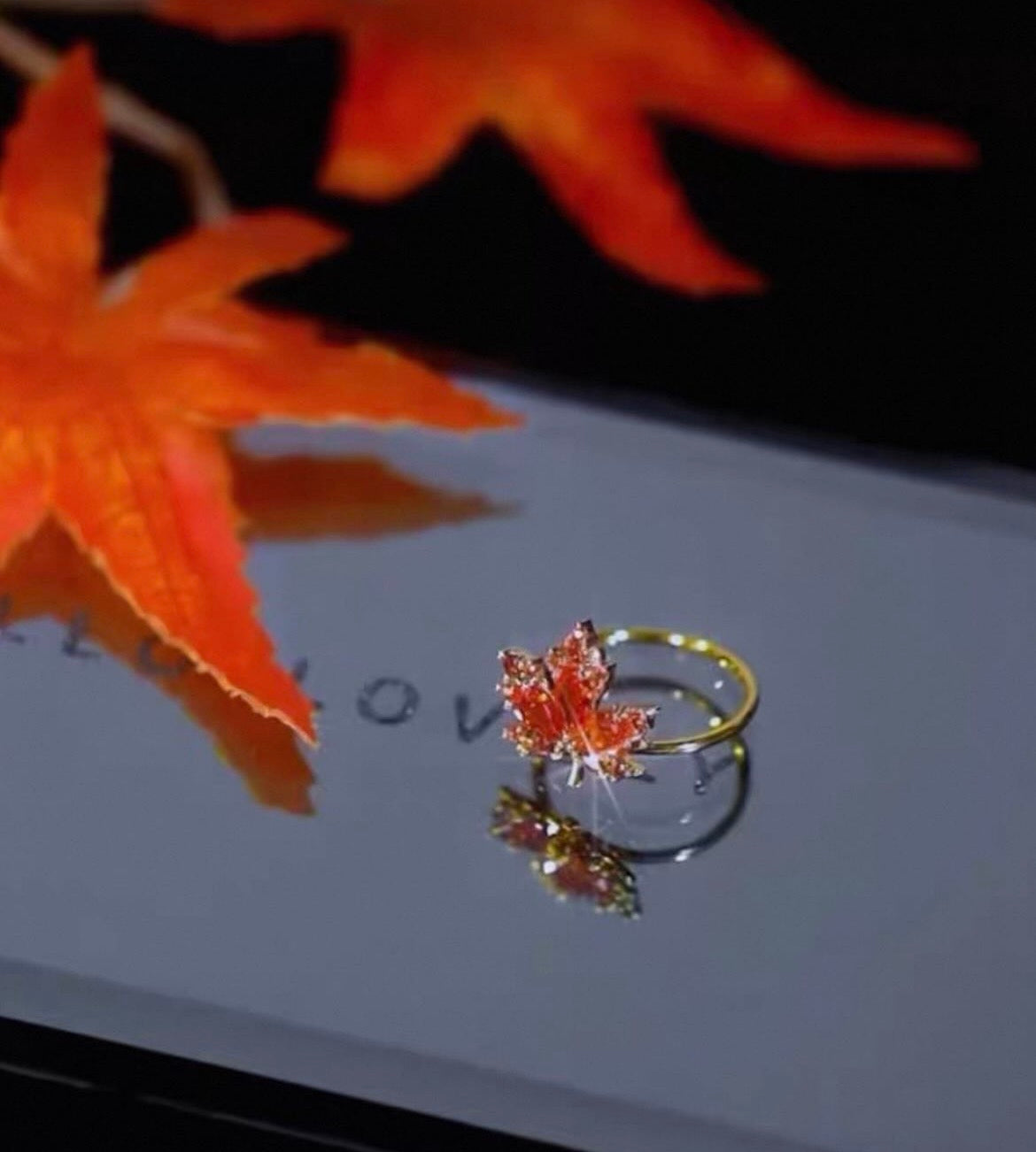 Maple Leave Ring